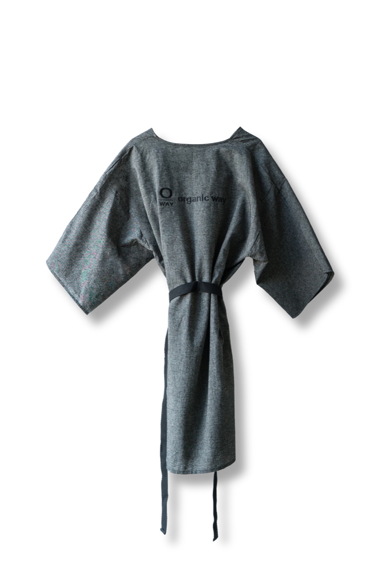 regenerated cotton kimono