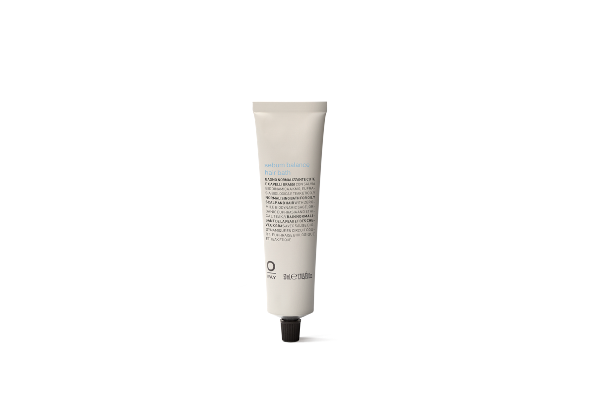 sebum balance hair bath